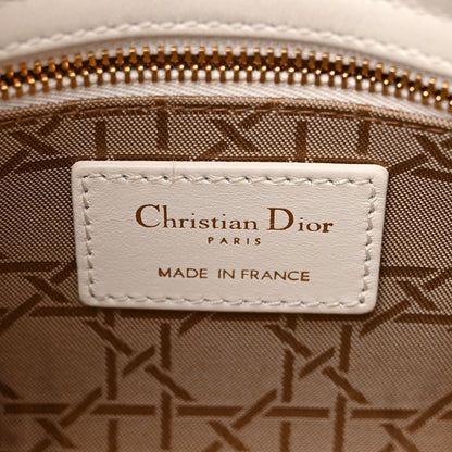 Christian Dior Lambskin Cannage Mini Lady Dior Latte 5 of 14