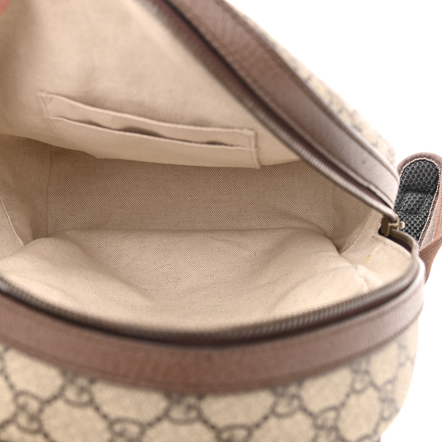 Gucci GG Supreme Monogram Calfskin Web Small Ophidia Day Backpack Beige Ebony New Acero 5 of 10