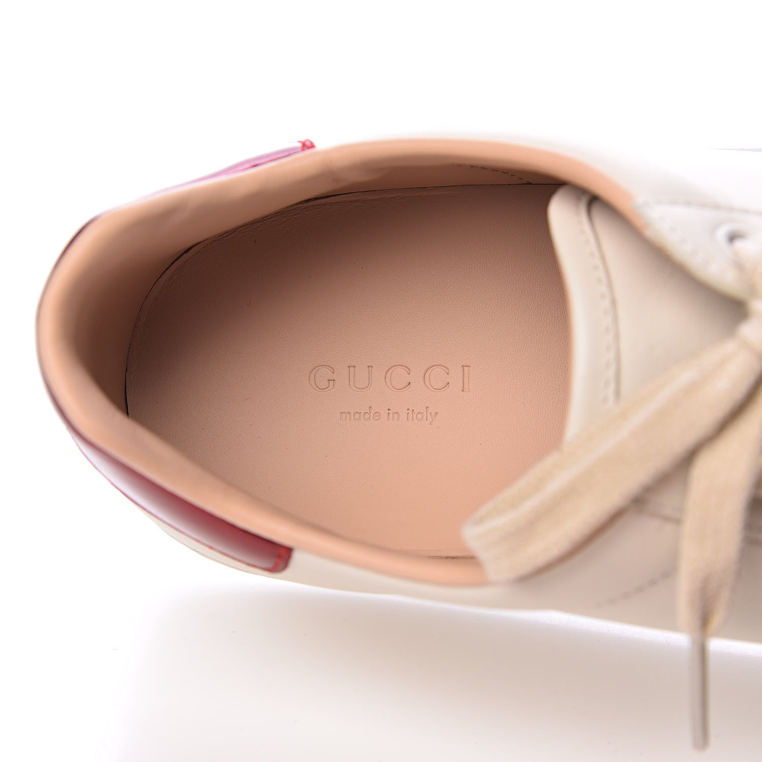 Gucci Calfskin Mystic Cat Print Womens Ace Sneakers 40 White 6 of 12