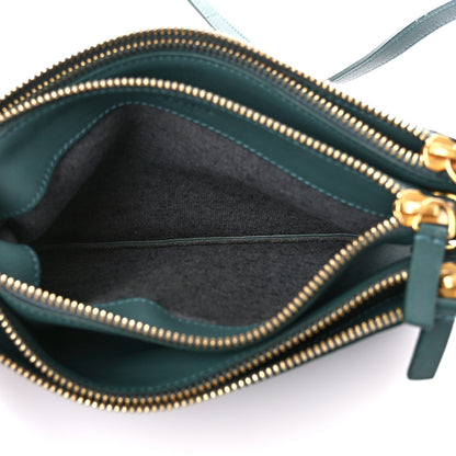 Celine Lambskin Small Trio Crossbody Bag Amazone 5 of 11