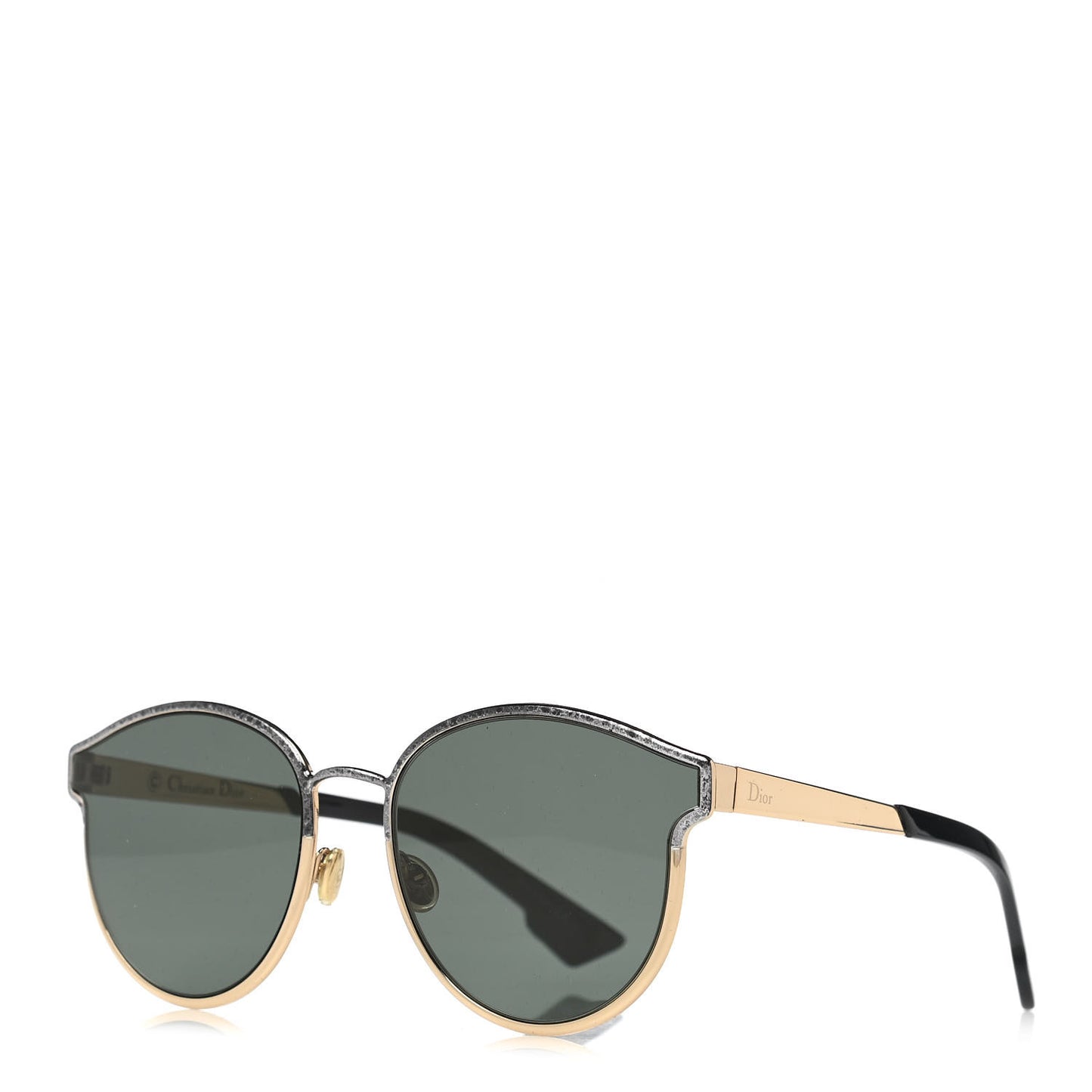 Marble Symmetric Sunglasses Gold