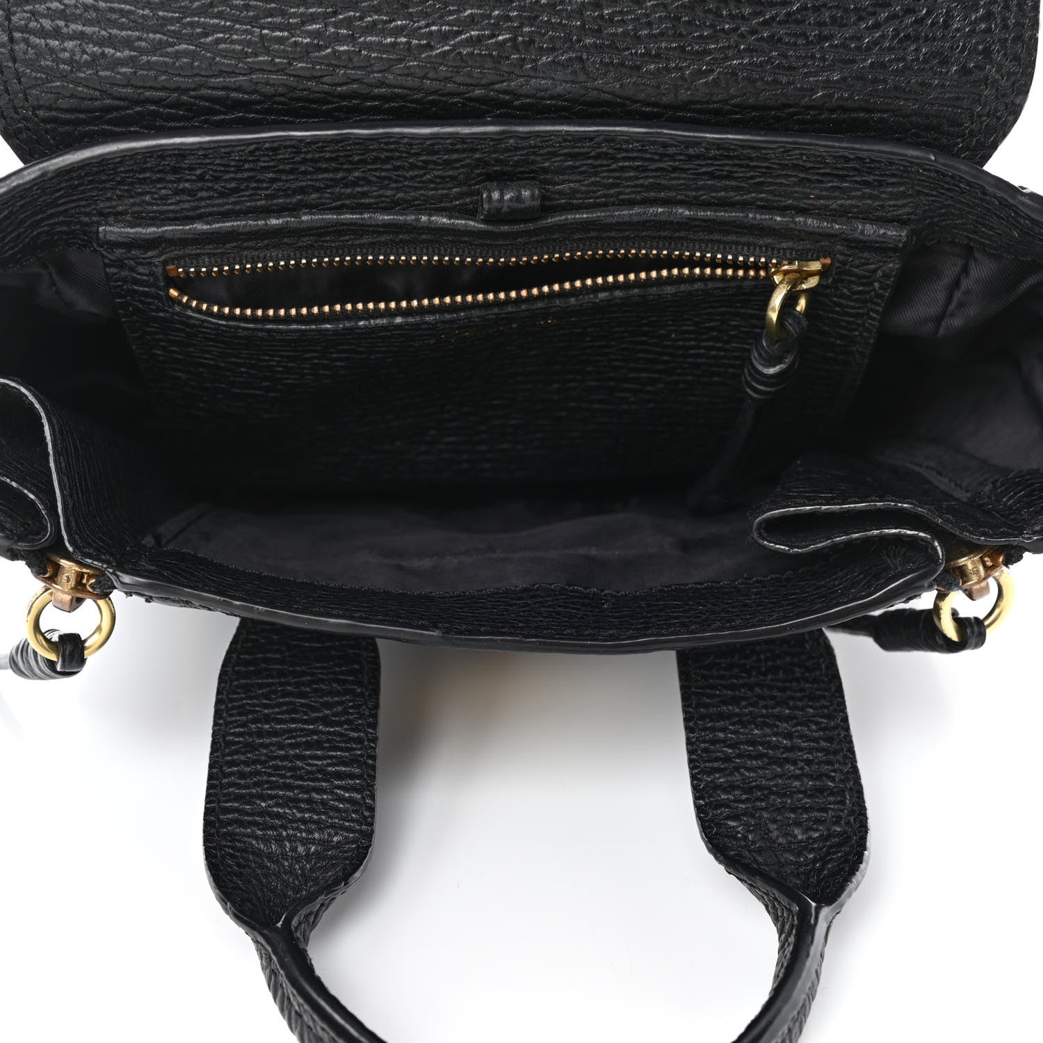 3.1 Phillip Lim Textured Calfskin Mini Pashli Satchel Black 4 of 5
