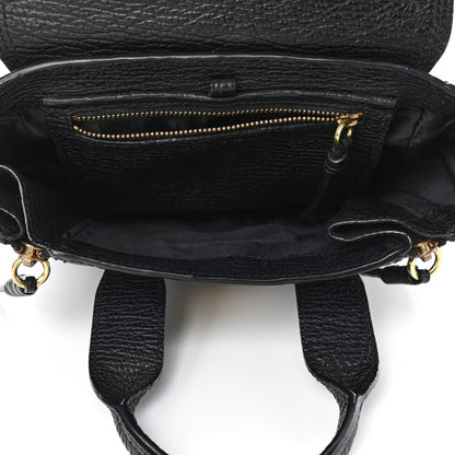 3.1 Phillip Lim Textured Calfskin Mini Pashli Satchel Black 4 of 5