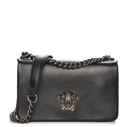 Versace Nappa Palazzo Sultan Shoulder Bag Black 1 of 7