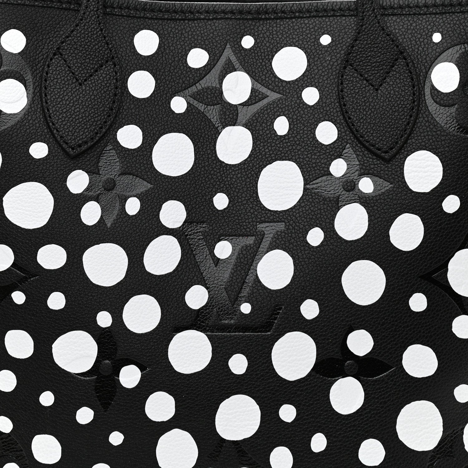 Louis Vuitton LV X YK Empreinte Neverfull MM Black White 8 of 11