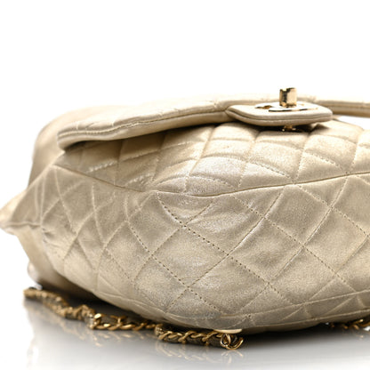 Chanel Metallic Lambskin Quilted Small In Seoul Backpack Light Gold 8 of 10