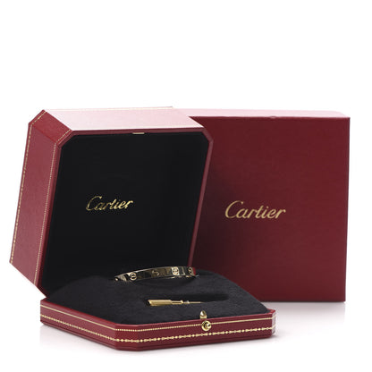 Cartier 18K Yellow Gold LOVE Bracelet 17 7 of 7