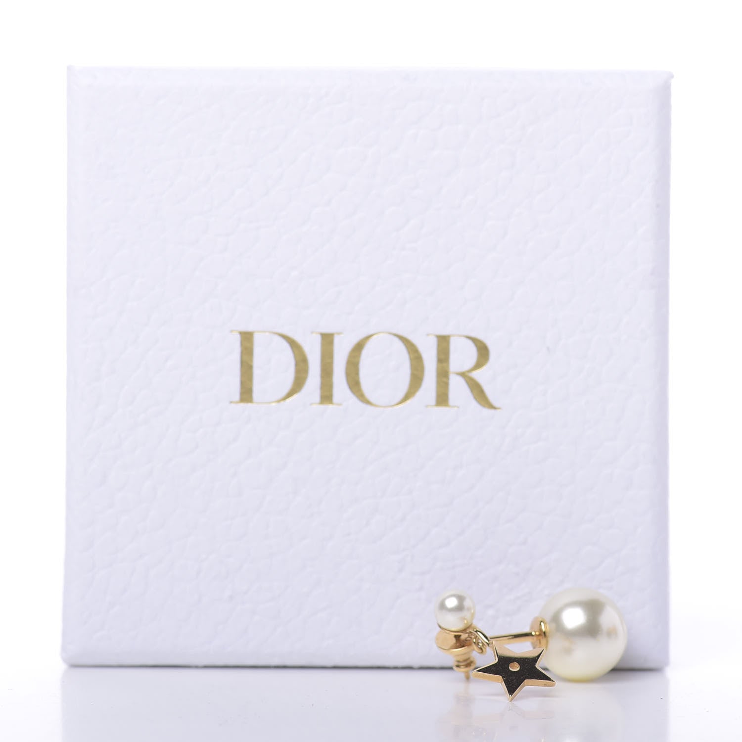 Christian Dior Pearl My ABCDior Tribales Etoile Earring Gold 4 of 4