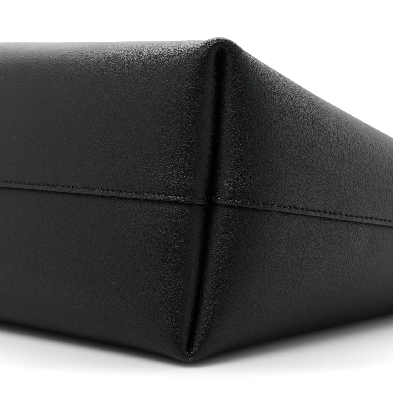 Saint Laurent Calfskin Large Shopping Tote Black 10 of 12