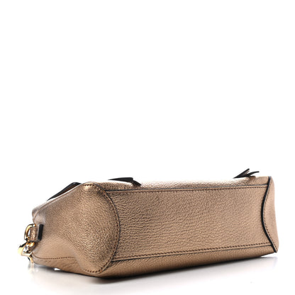 Chloe Metallic Calfskin Mini Faye Day Shoulder Bag Gold 4 of 8