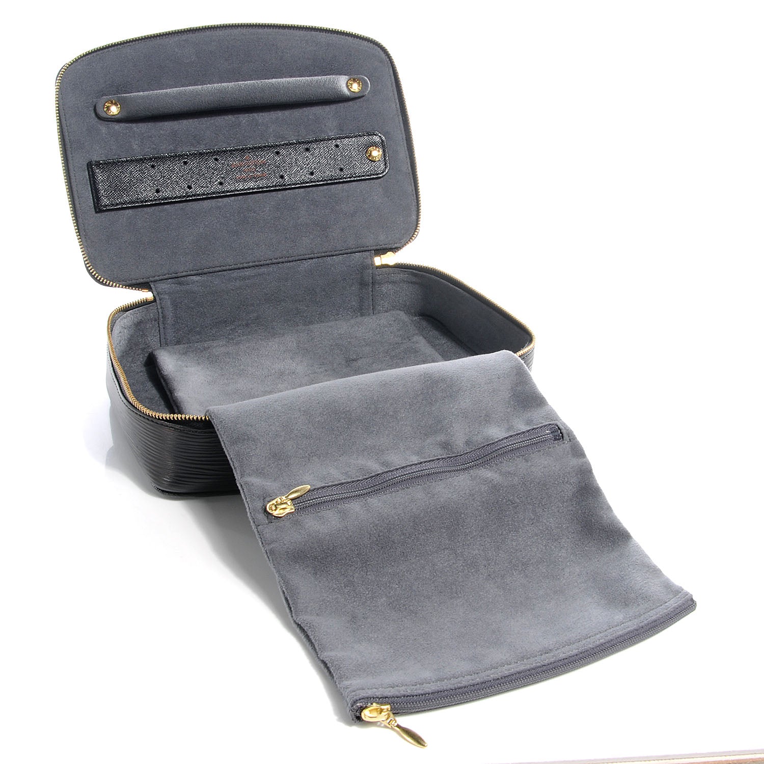 Louis Vuitton Epi Monte Carlo Jewelry Box Black 6 of 8