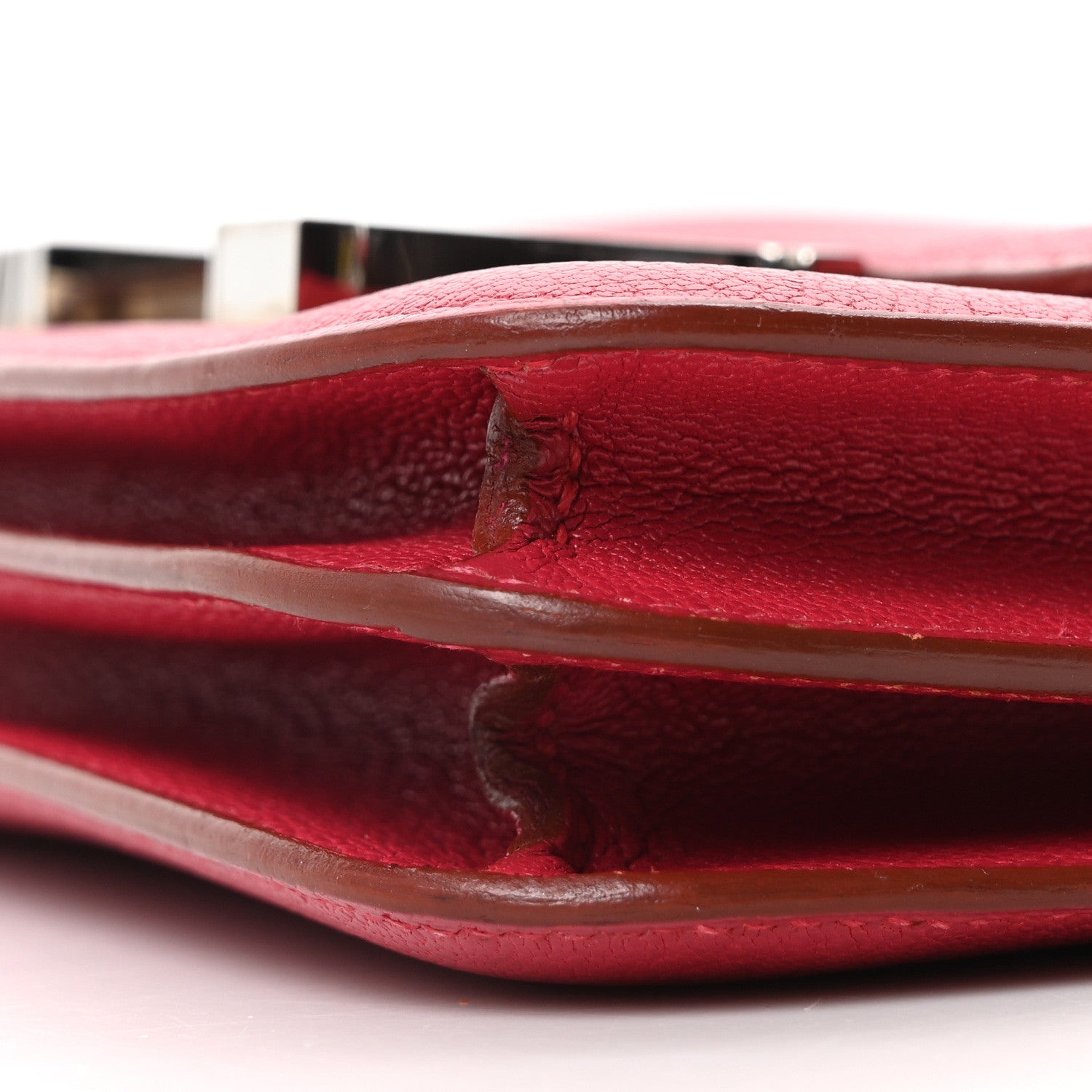 Hermes Chevre Mysore Martelee Constance 18 Framboise 9 of 10