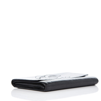 Chanel Caviar Timeless CC Wallet Black 4 of 9