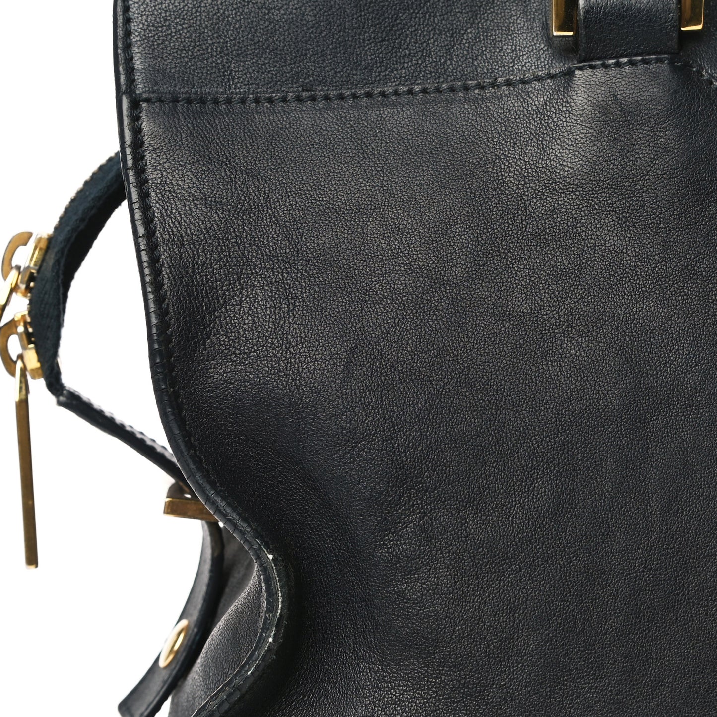 Sheepskin Small Cabas ChYc Navy