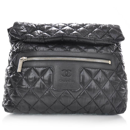 Chanel Nylon Coco Cocoon Backpack Black 1 of 9