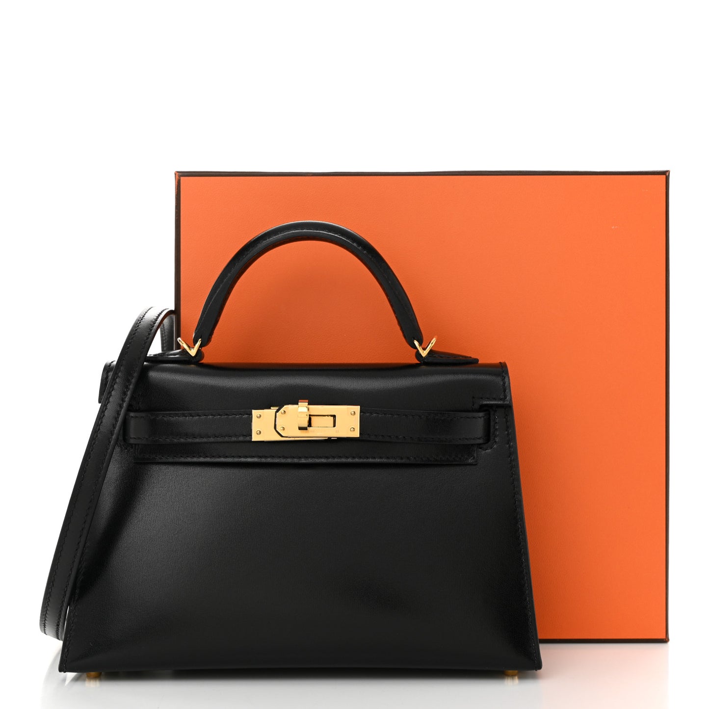 Box Mini Kelly Sellier 20 Black