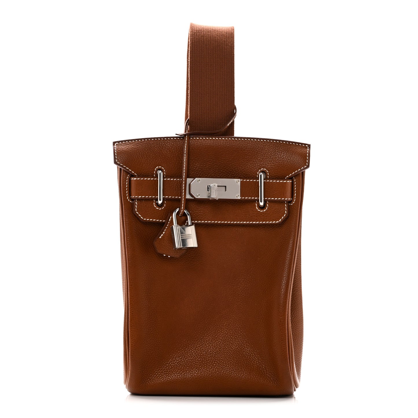 Natural Barenia Faubourg Hac A Dos PM Backpack Fauve