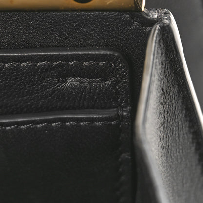 Fendi Shiny Nappa Petite Peekaboo I SEE U Satchel Black 11 of 11
