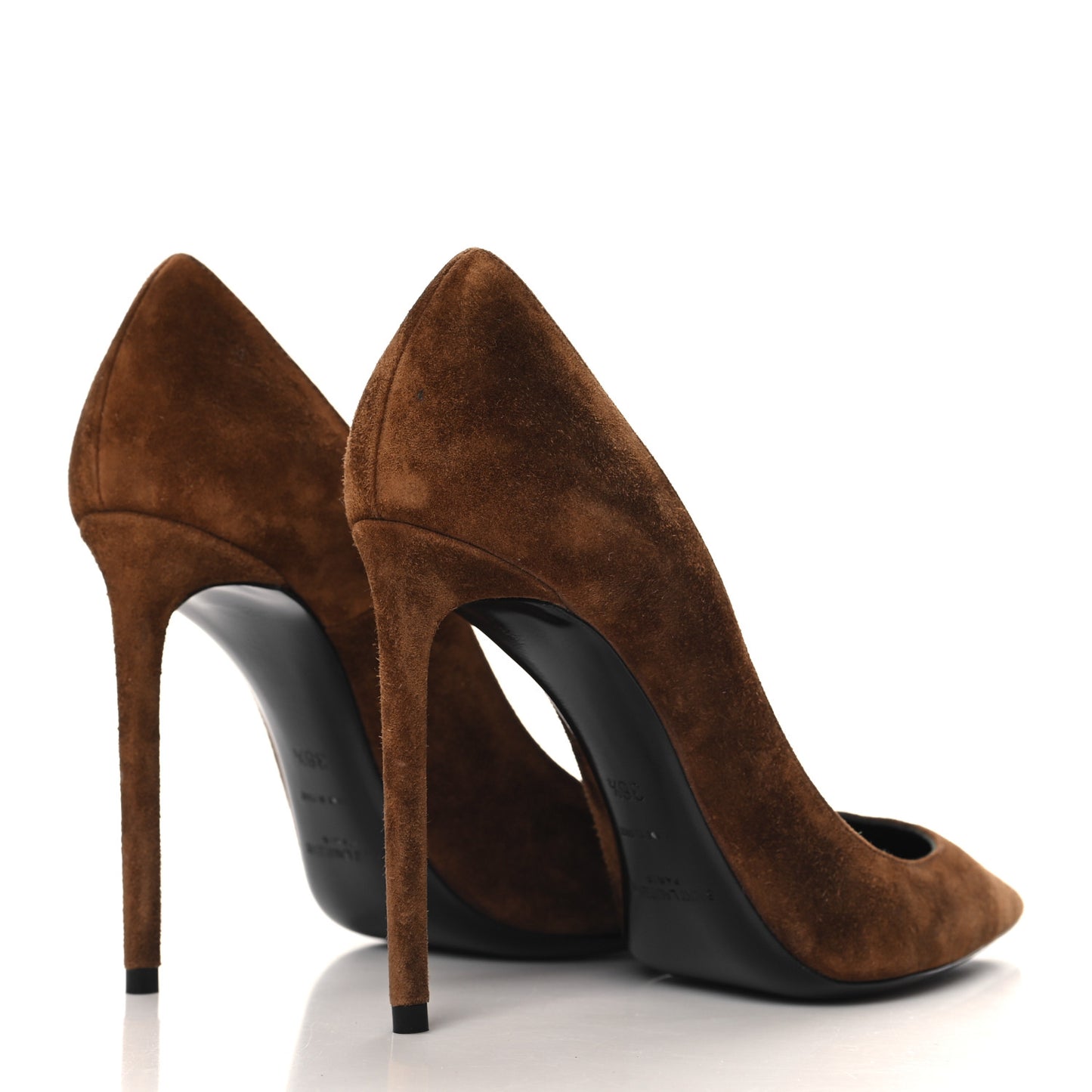 Suede Zoe 105 Pump 36.5 Caramel