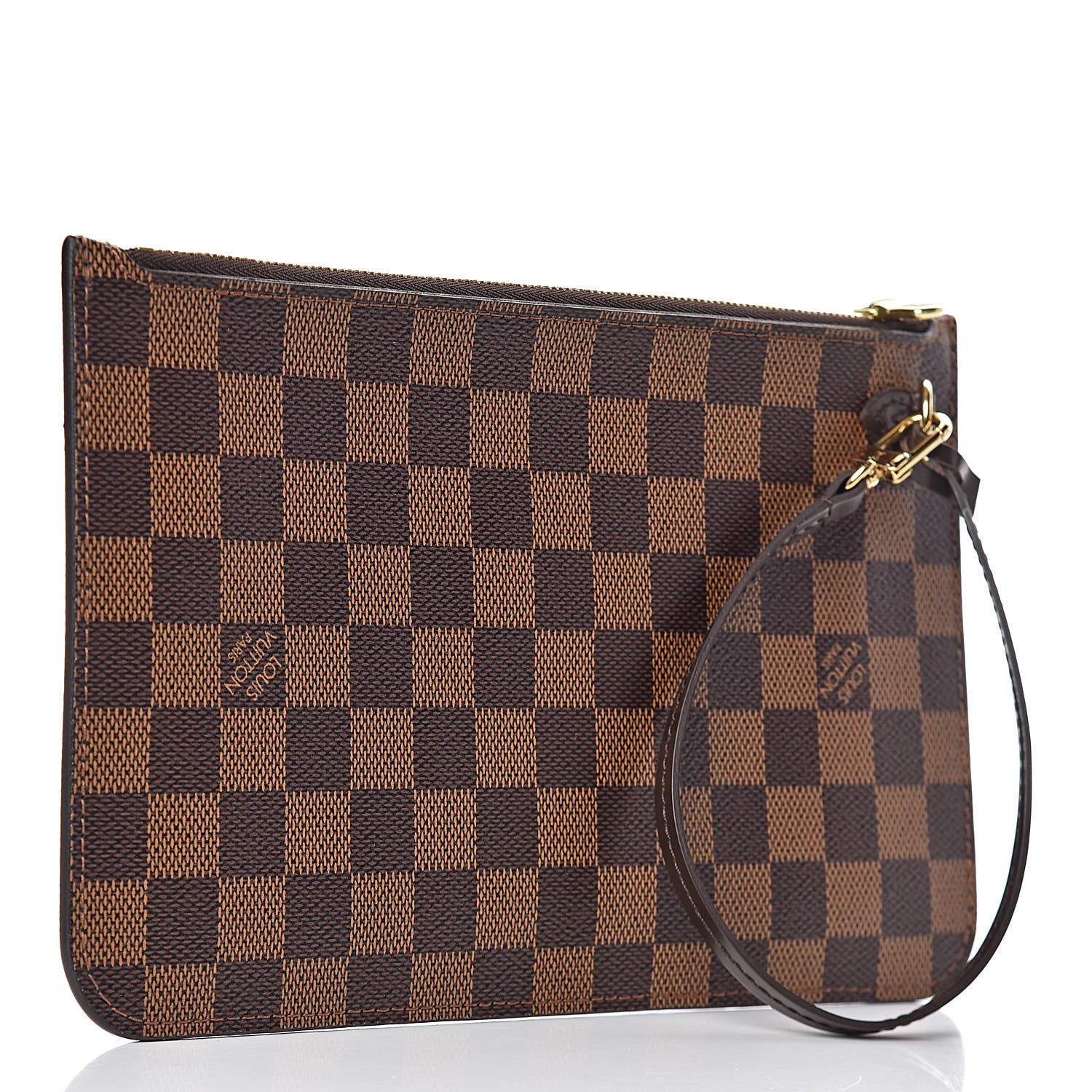 Louis Vuitton Damier Ebene Neverfull MM GM Pochette 3 of 8