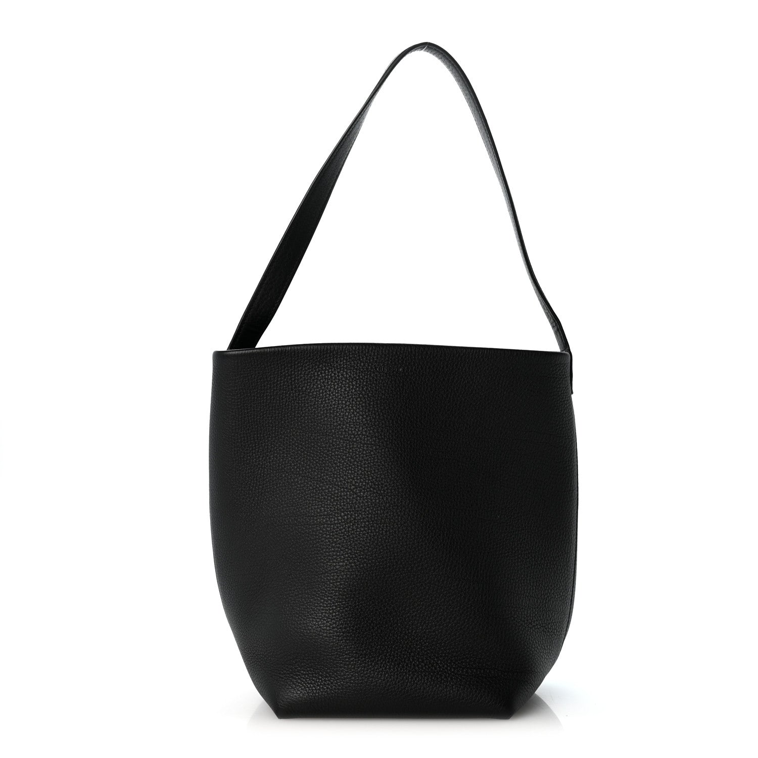 The Row Grained Calfskin Medium N/S Park Tote Black 1 of 10
