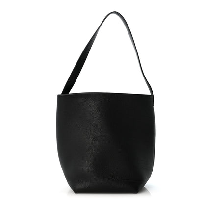 The Row Grained Calfskin Medium N/S Park Tote Black 1 of 10