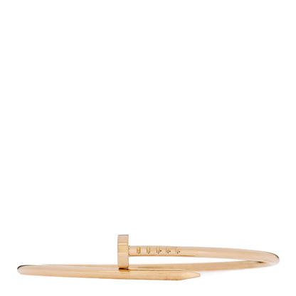 Cartier 18K Yellow Gold Small Juste Un Clou Bracelet 16 1 of 3