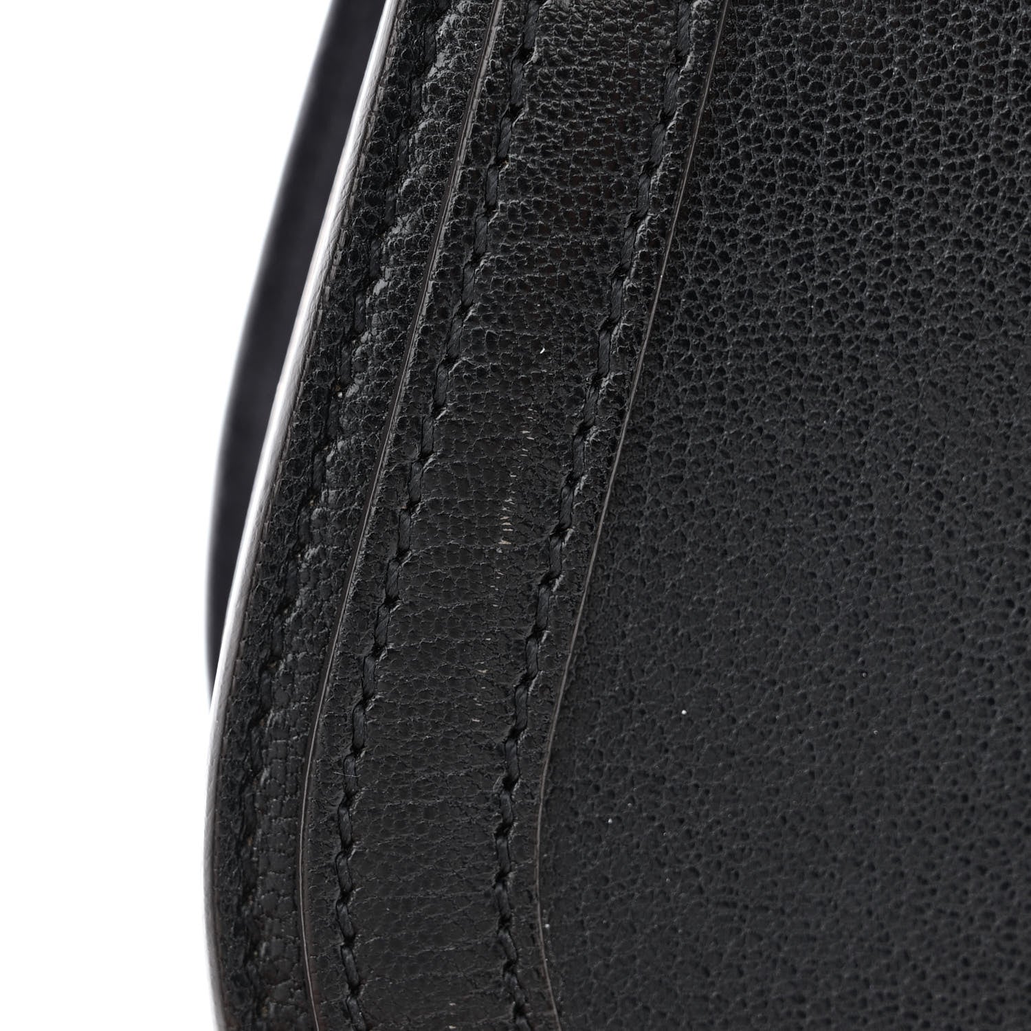 Chloe Calfskin Suede Small Nile Bracelet Bag Black 11 of 12