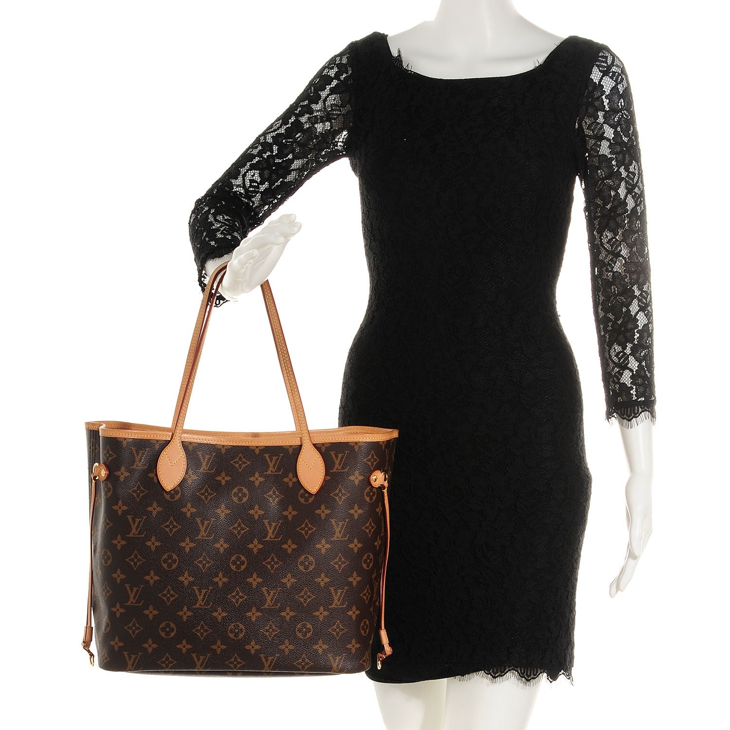 Louis Vuitton Monogram Neverfull MM 2 of 7