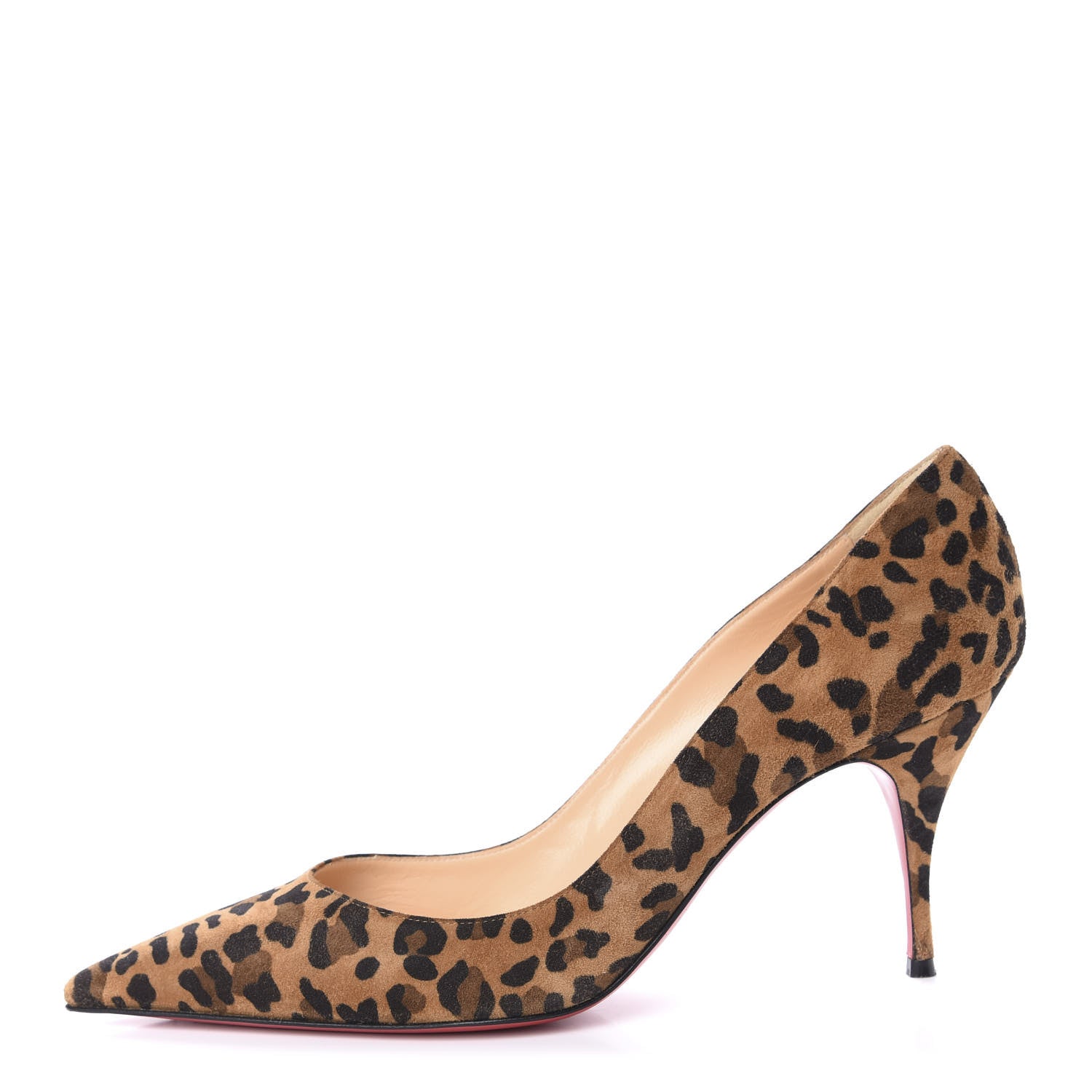 Christian Louboutin Veau Velours Clare 80 Pumps 40 Caramel 1 of 9