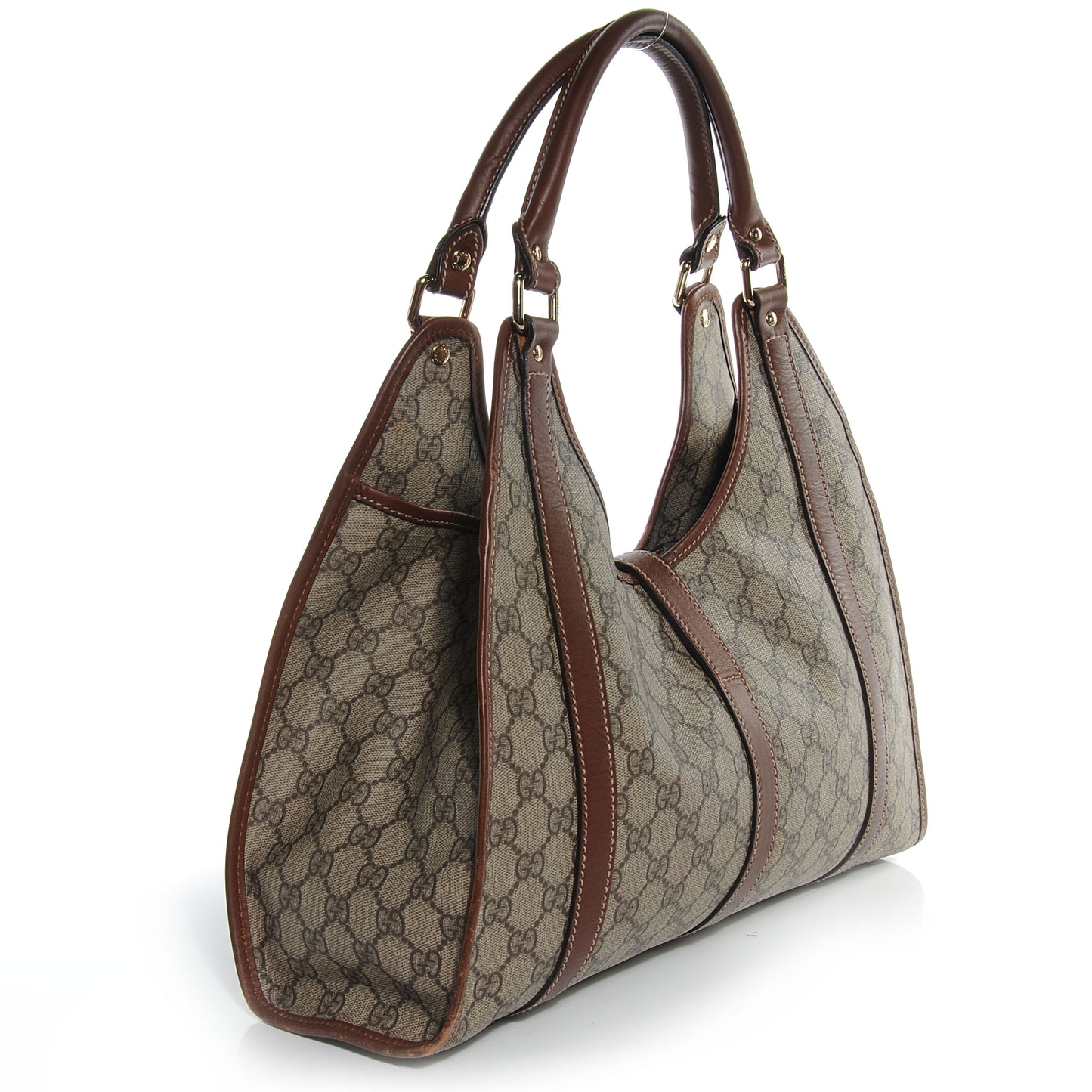 GG Plus Monogram Medium Joy Shoulder Bag Brown
