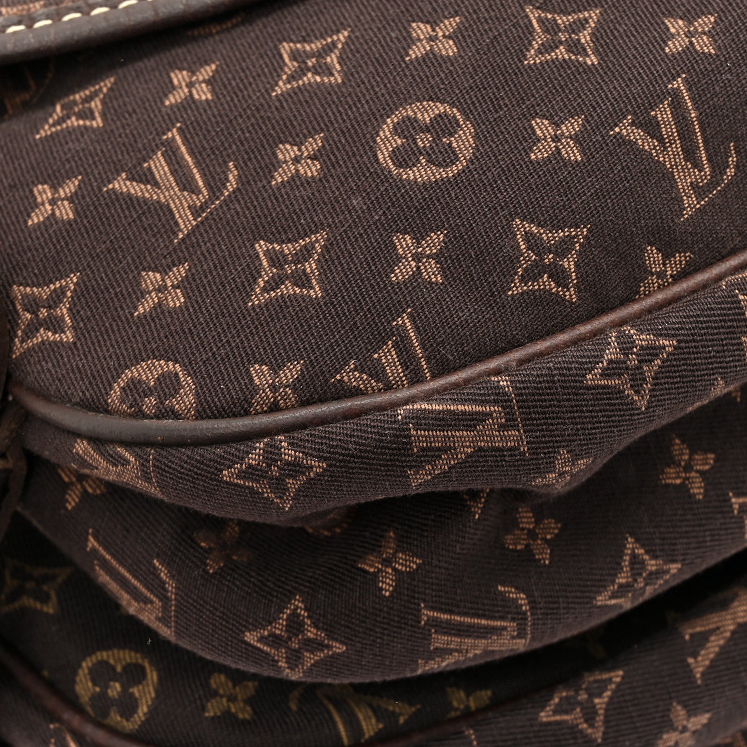 Louis Vuitton Monogram Mini Lin Saumur Ebene 11 of 13