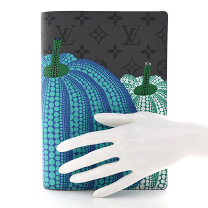 Louis Vuitton LV X YK Monogram Eclipse Reverse Pumpkin Notebook Cover Multicolor 2 of 8