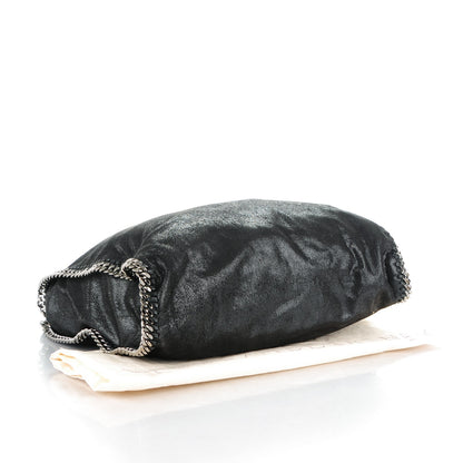 Stella McCartney Shaggy Deer Big Falabella Tote Black 4 of 11
