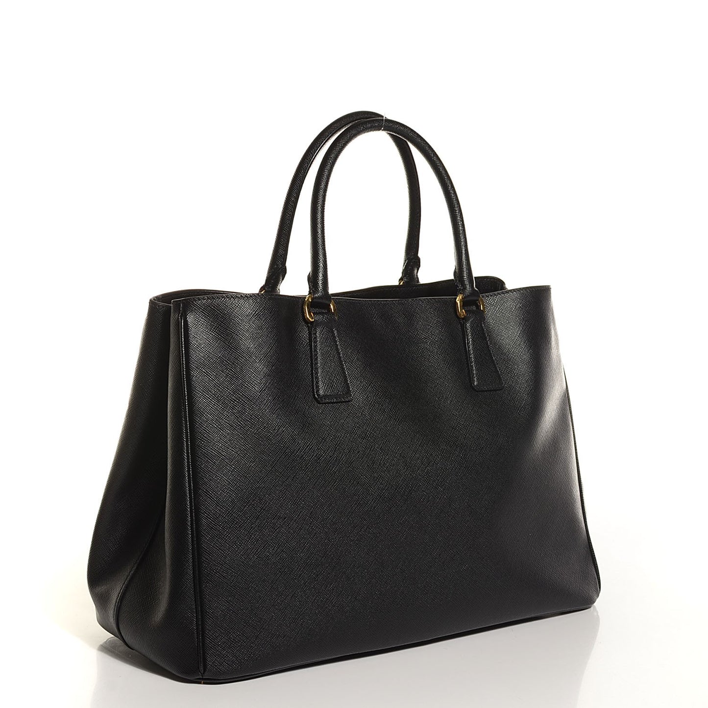 Saffiano Lux Large Tote Nero Black