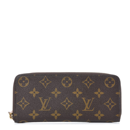Louis Vuitton Monogram Clemence Wallet Rose Ballerine 1 of 7