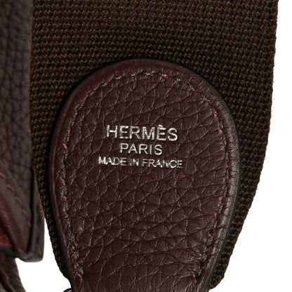 Hermes Taurillon Clemence Evelyne III PM Bordeaux 8 of 11