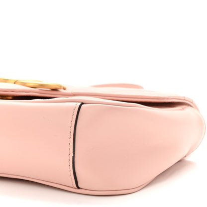 Gucci Calfskin Matelasse Mini GG Marmont Shoulder Bag Perfect Pink 10 of 10
