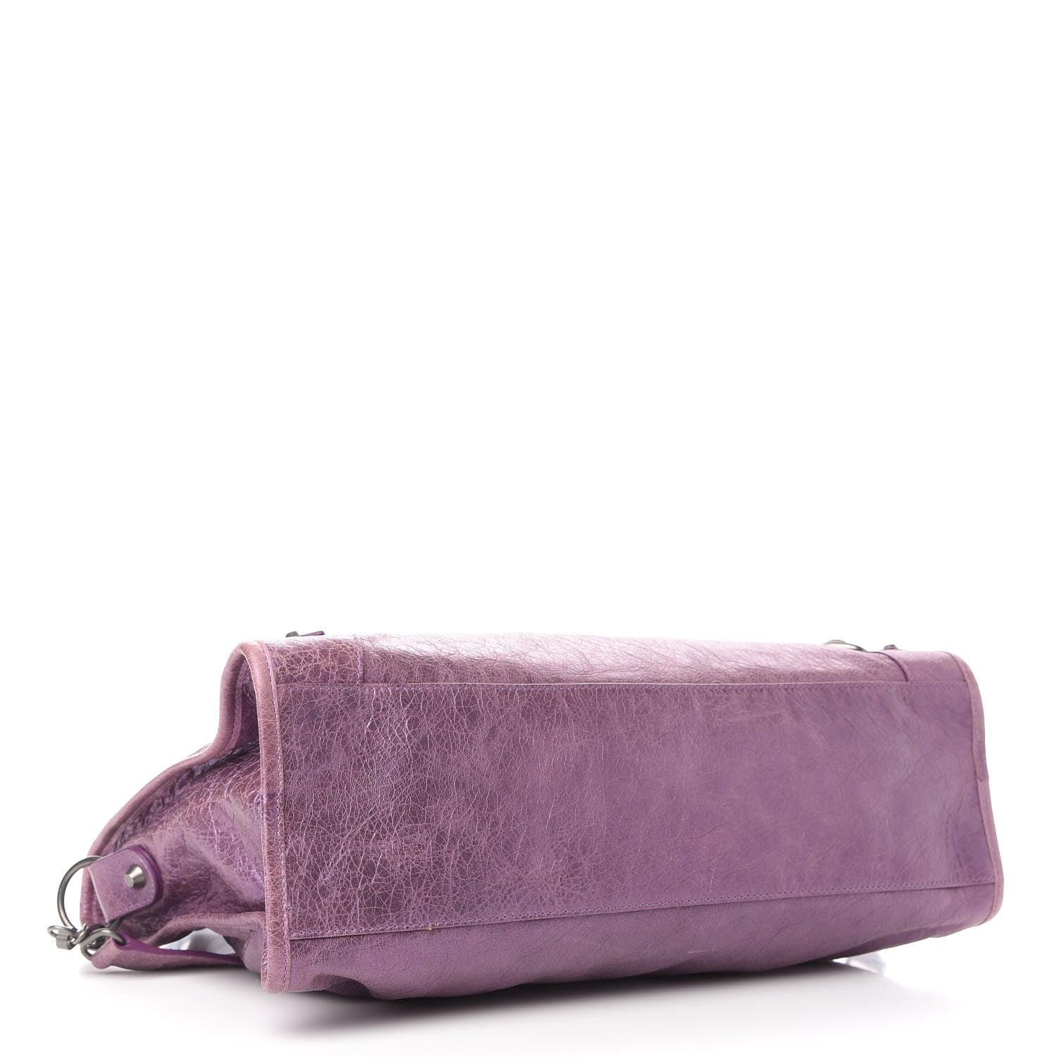 Balenciaga Agneau Classic Hardware City Metallic Purple 4 of 11