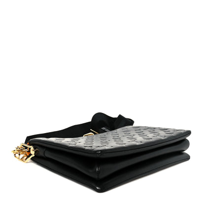 Louis Vuitton Lambskin Embossed Monogram Coussin Black 4 of 13