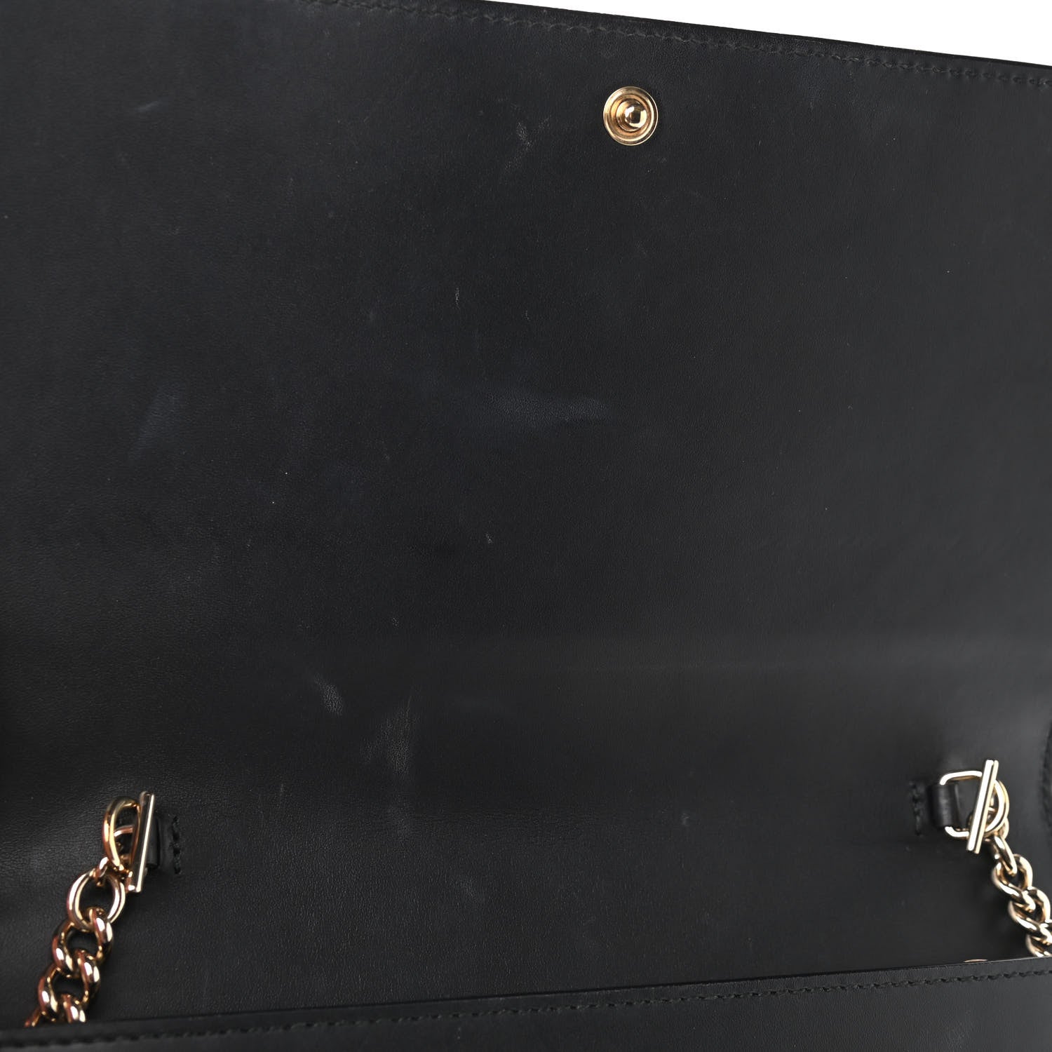 Gucci Guccissima Signature Bowy Chain Wallet Black 9 of 9