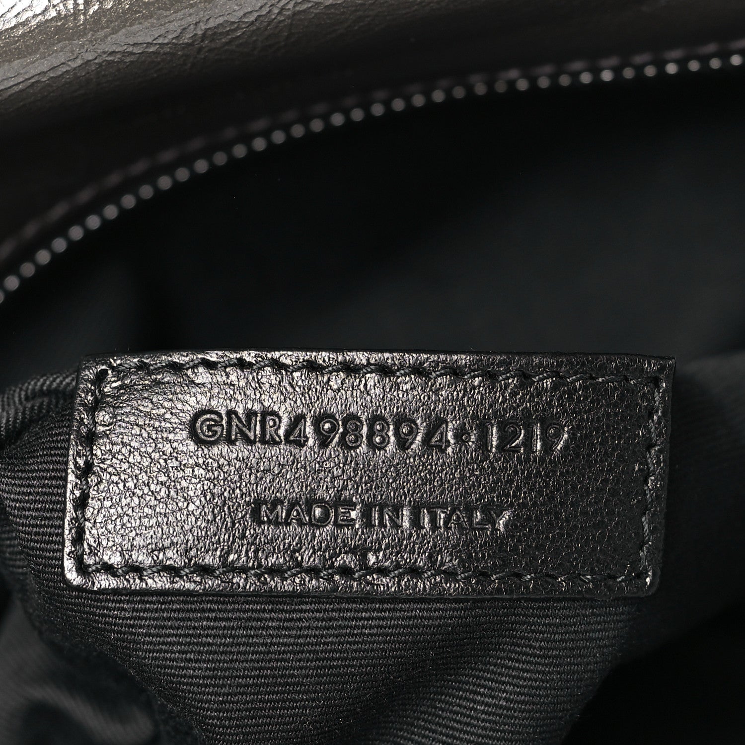 Saint Laurent Crinkled Calfskin Matelasse Monogram Medium Niki Chain Satchel Pebble 7 of 9