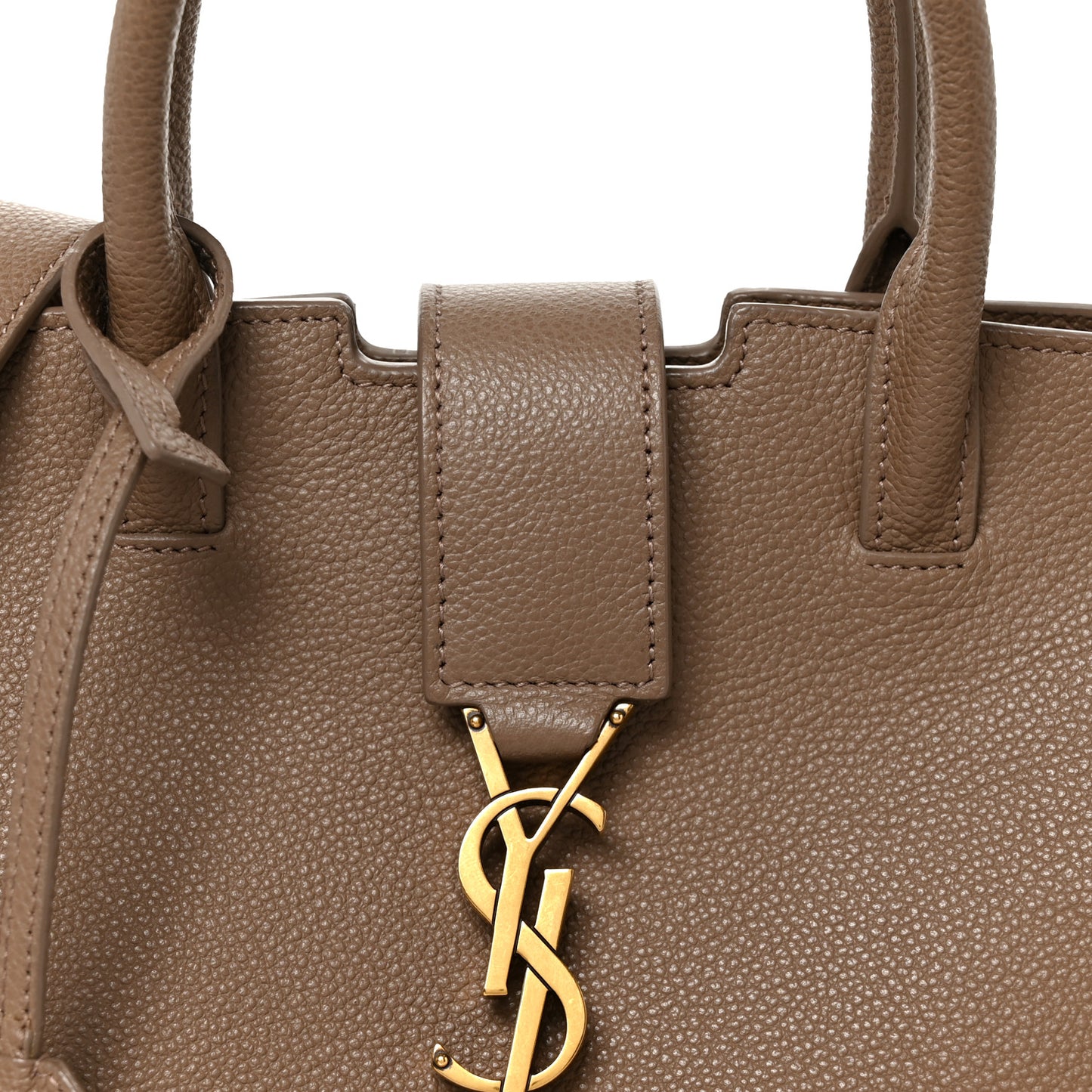 Calfskin Baby Monogram Downtown Cabas Beige