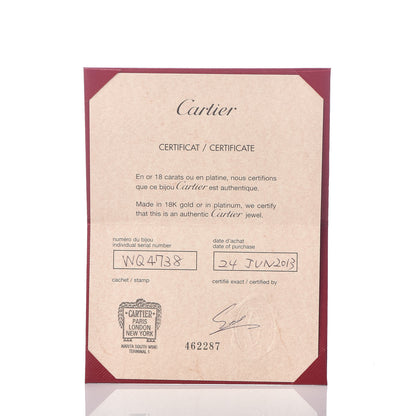 Cartier 18K Pink Gold Interlocking LOVE Bracelet 6 of 7