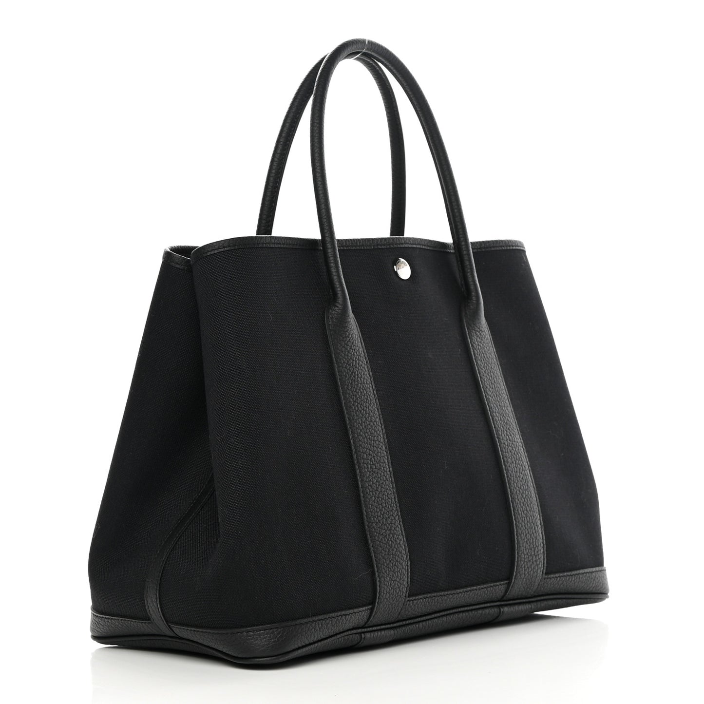 Toile Militaire Negonda Verso Garden Party Tote 36 MM Black Rouge H