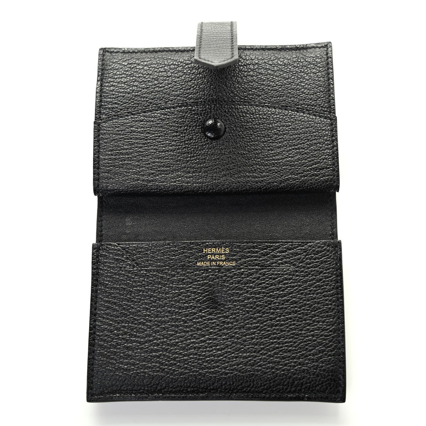 Chevre Mysore Mini Bearn Wallet Black