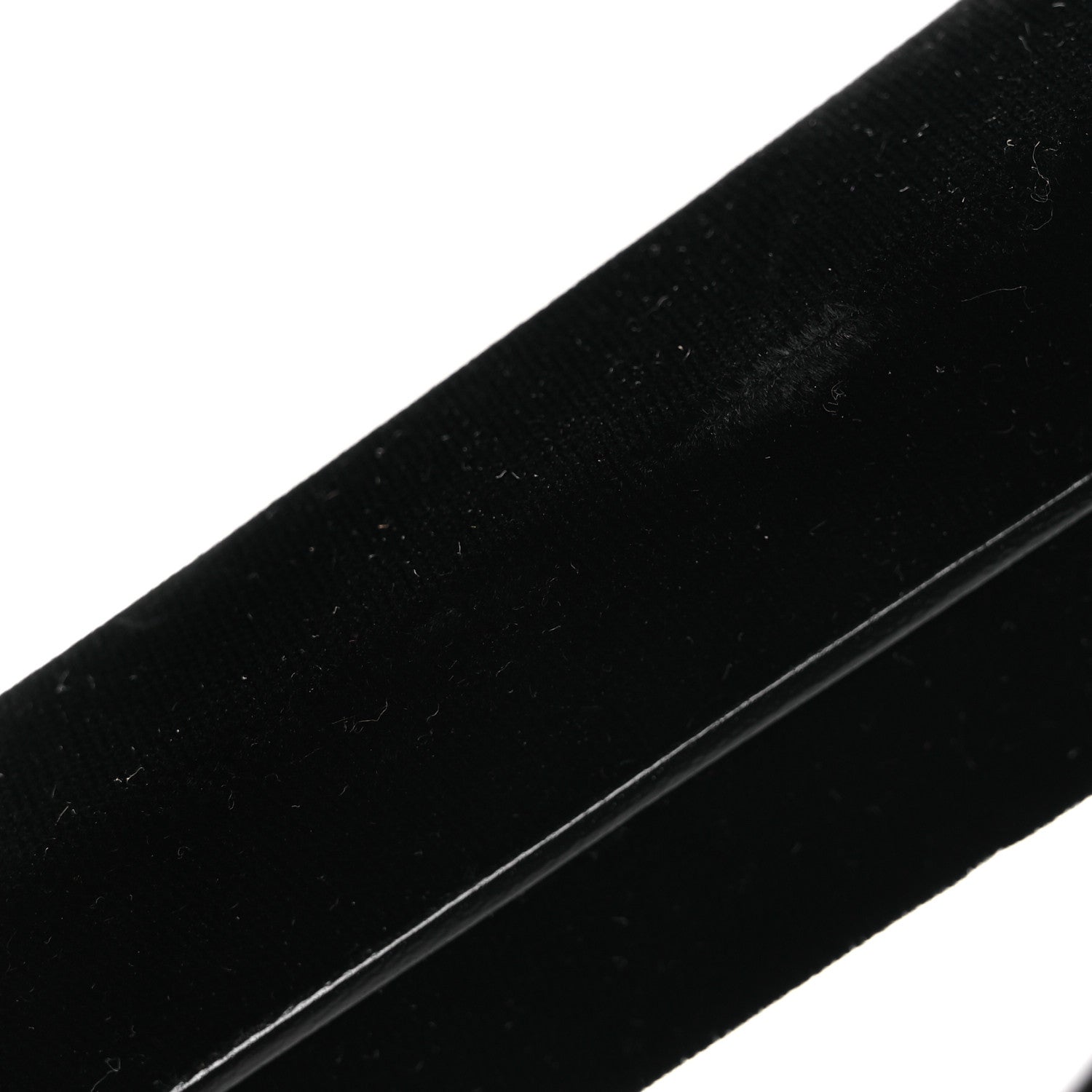 Saint Laurent Velvet Jodie Platform Sandals 38 Black 11 of 11