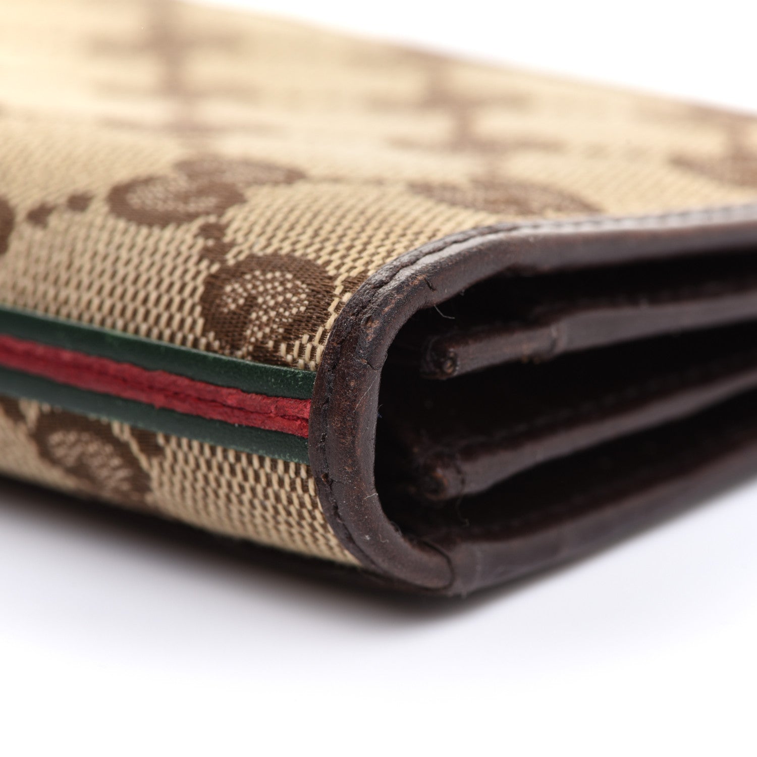 Gucci Monogram Continental Wallet Brown 11 of 13