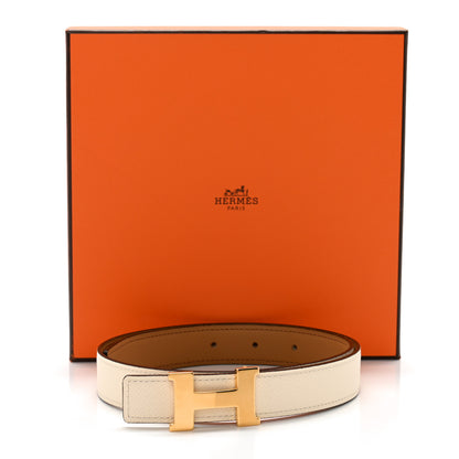 Hermes Swift Epsom 24mm Mini Constance H Belt 65 Biscuit Nata 5 of 5