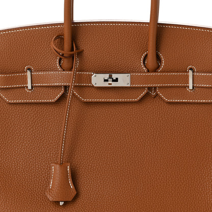 Hermes Togo Birkin 35 Gold 8 of 10